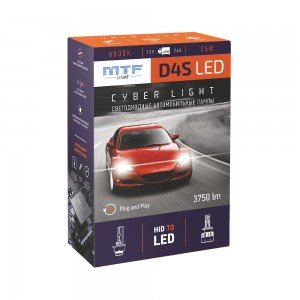 Светодиодные лампы D4S MTF Light Cyber Light 6000К